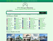 Tablet Screenshot of mosquesmasjids.com